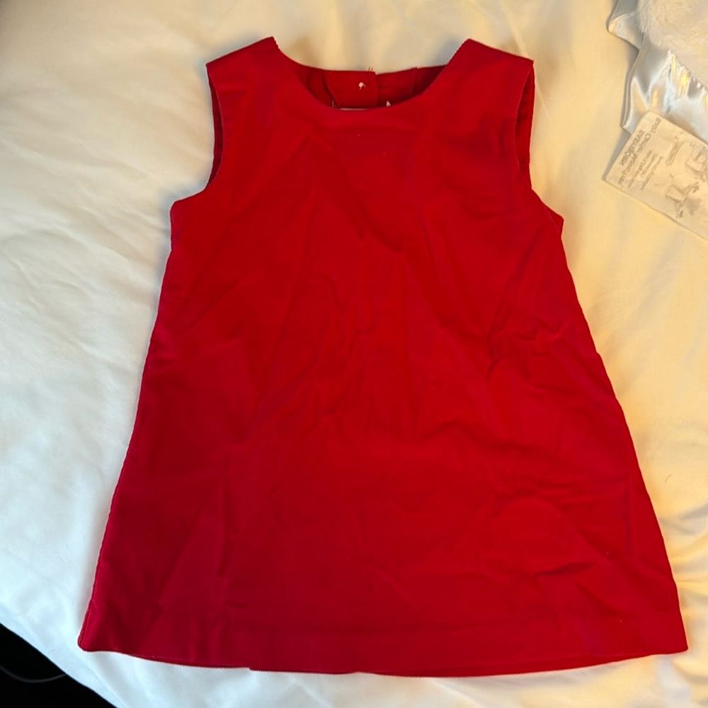 Zuccini kids red corduroy jumper 12M